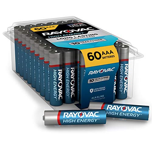 Rayovac AAA Batteries, Alkaline Triple A Batteries (60 Battery Count)