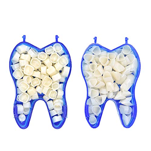 Angzhili Dental Temporary Crown Kit Dental Material Anterior Front & Molar Posterior(Pack of 2)