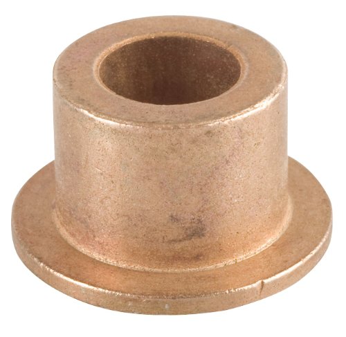 Bunting Bearings EF081010 Flanged Bearings, Powdered Metal SAE 841, 1/2 ' Bore x 5/8 ' OD x 5/8 ' Length 7/8 ' Flange OD x 1/8 ' Flange Thickness (3 Pack)