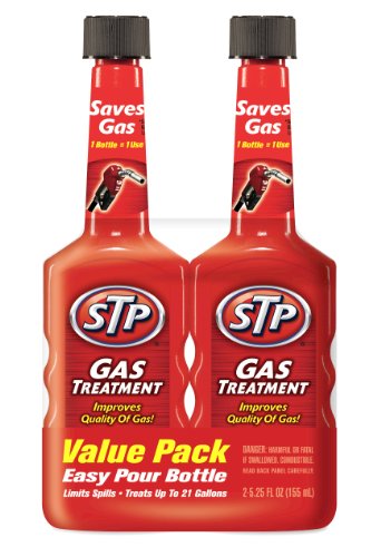 STP Gas Treatment, Fuel Intake System Cleaner, Bottles, 5.25 Fl Oz, Pack of 2, 78578