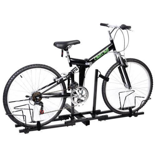 2 Bike Bicycle Carrier Hitch Receiver 2'' Heavy Duty Mount Rack Truck SUV