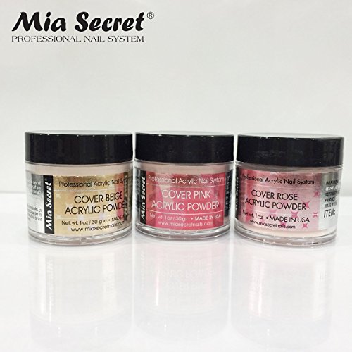MIA Secret Cover Powder 3 Pc Set - Pink/Beige/Rose 1.0 Oz