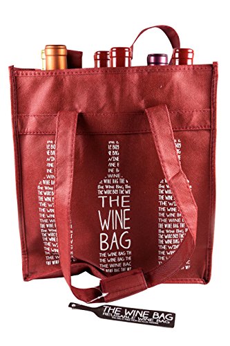 Berk Reusable 6 Bottle Wine Shopping Bag
