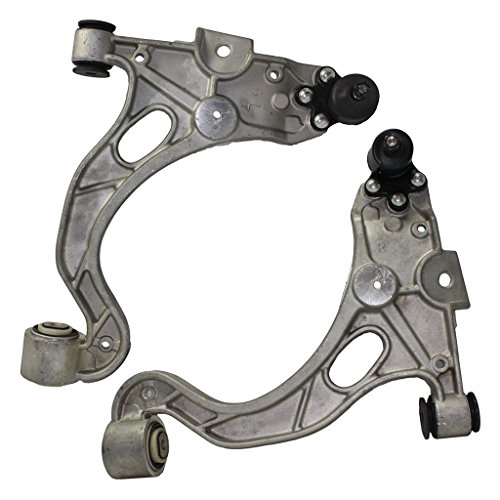 Detroit Axle - Both (2) Front Lower Control Arm and Ball Joint Assembly for 00-05 LeSabre - [98-05 Park Avenue] - 00-05 Deville 5-Lug - 98-04 SeVille - [98-04 SLS] - 98-01 Aurora - [00-05 Bonneville]