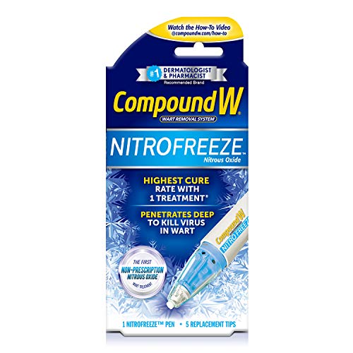 Compound W Nitrofreeze | Wart Removal | 1 Pen & 5 Replaceable Tips