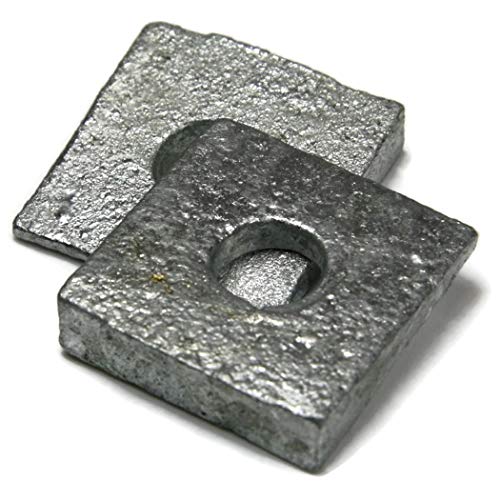 Beveled Square Washers Hot Dipped Galvanized 1/2' - Qty-25