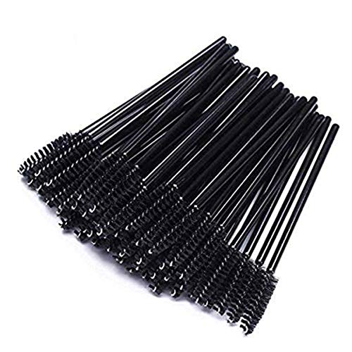 300 Disposable Mascara Eyelash Wands Brush for Eyelash Extension Eyebrow and Makeup Color