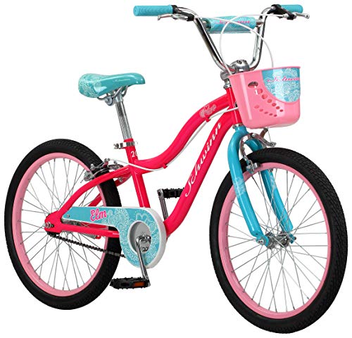Schwinn Elm Girls Bike for Toddlers and Kids, 20-Inch Wheels, Pink