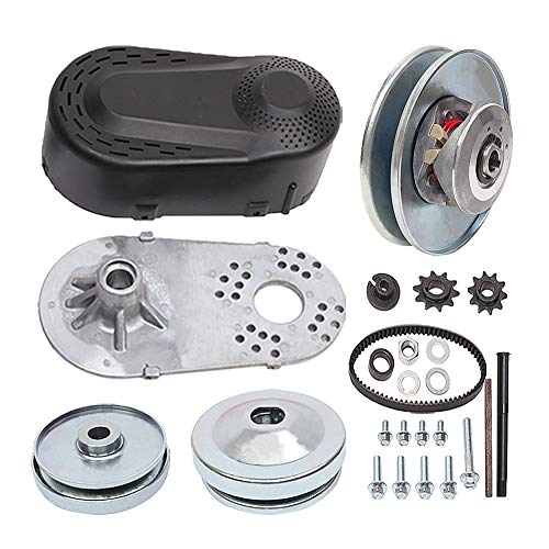 MOOSUN Torque Converter Comet Clutch Go Kart Clutch 1 Inch Replaces Comet TAV2 Manco 10T 40 or 41 and 12T 35 Chain Drive Belt (1' 10T 40/41 and 12T 35 Chain)