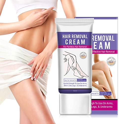Hair Removal Cream, Hair Removal for Women Men Skin Friendly Painless Flawless Hair Remover for Legs Arms Underarms Bikini line