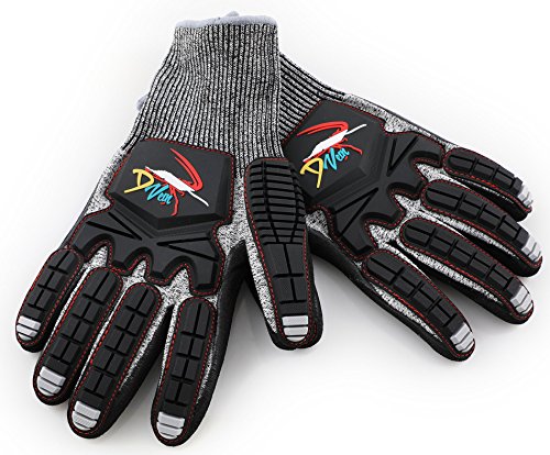Lobster Gloves for Diving | Kevlar Spearfishing Dive Glove | Puncture Resistant (Medium)
