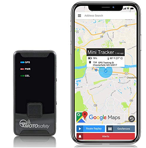 Car Tracker - MOTOsafety Mini Portable Real Time Personal Tracking and GPS Tracker
