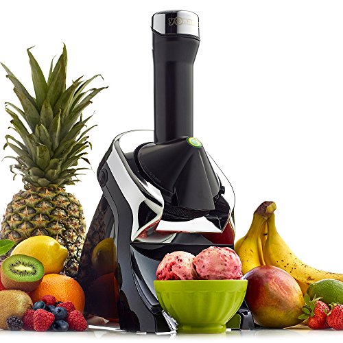 Yonanas 987 Elite Fruit Soft Serve Maker, Black