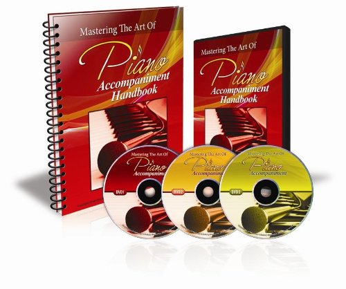 Piano Lessons - Mastering Piano Accompaniment (3 DVDs, 1 Book)