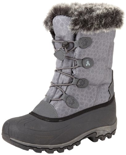 Kamik Women's Momentum Snow Boot,Charcoal,10 M US