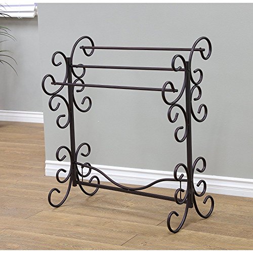 Frenchi Home Furnishing Blanket Rack, 35.5' H