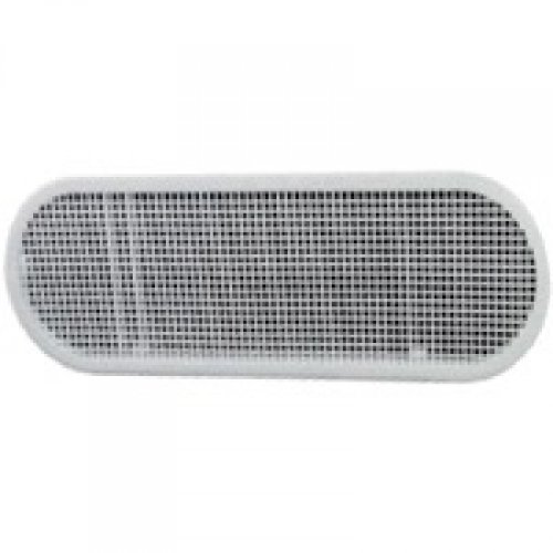Soffit Vent 4x12in White Oval