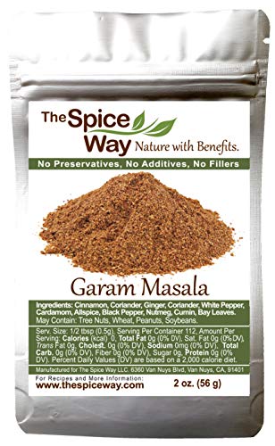 The Spice Way Garam Masala - An Indian Seasoning Mix for Meat. A wonderful combination of spices including cinnamon, galangal and more.(Goda Masala / Gram Masala / Graham Masala) 2 oz (resealable bag)