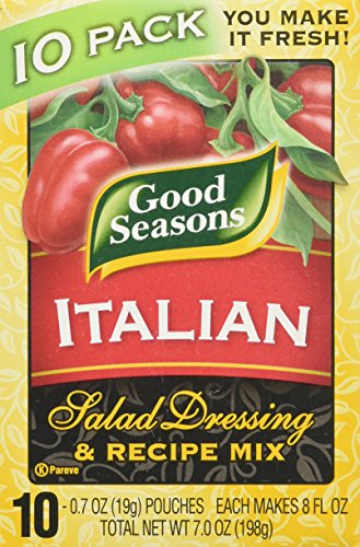Good Seasons Italian Salad Dressing & Recipe Mix 0.7oz, 10 Pouches