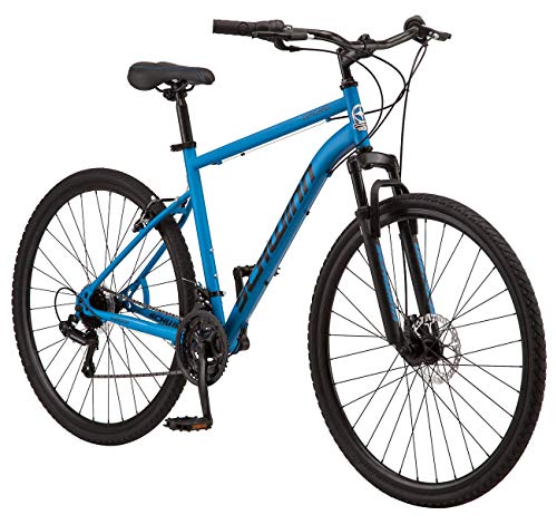 Schwinn 700c Copeland Men's Hybrid Bike, Blue