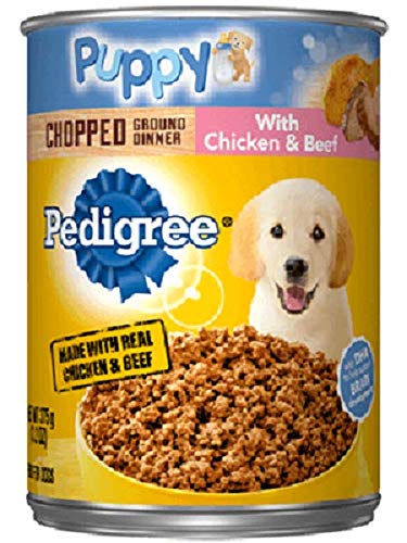 Pedigree Traditional Ground Dinner Chicken and Beef Canned Puppy Food
