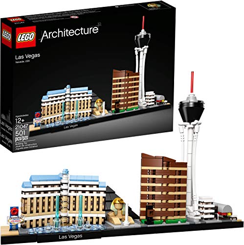 LEGO Architecture Skyline Collection Las Vegas Building Kit 21047 (501 Pieces)