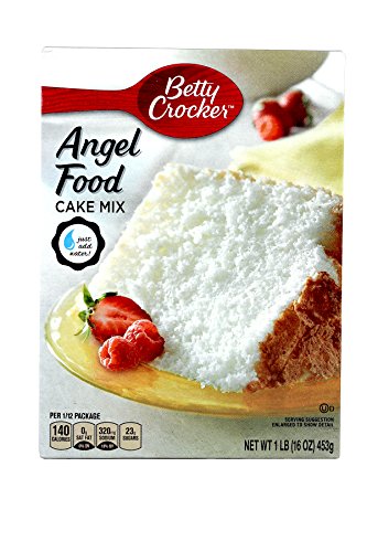 Betty Crocker White Angel Food Cake Mix - Pack Of 3 (16oz) Boxes
