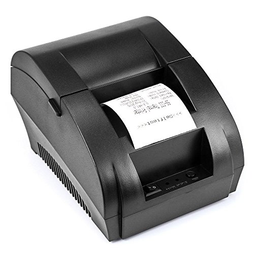 USB Thermal Receipt Printer TEROW 58mm Mini Small Portable Label Printer with High Speed Printing Compatible with ESC/POS Print Commands Set, Easy to Setup