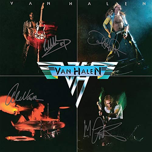 Van Halen Autographed Self Titled Mint Condition Vinyl Album