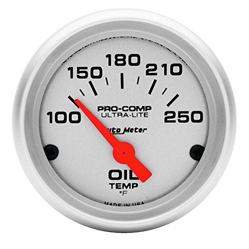 Auto Meter 4347 Ultra-Lite Electric Oil Temperature Gauge