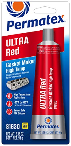 Permatex Ultra Red High Temperature Gasket Maker 3 oz