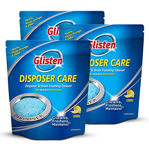 Gisten Disposer Care Garbage Disposal Cleaner, Lemon, 12 Uses