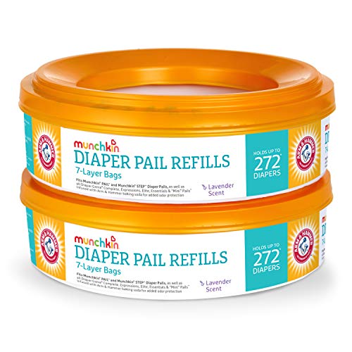 Munchkin Arm and Hammer Diaper Pail Refill Rings, 544 Count