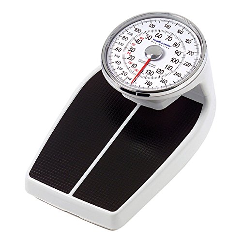 Health O Meter 160KLS Mechanical Floor Scale, 400 lb. Capacity, 12-1/2' x 11' x 3' Platform