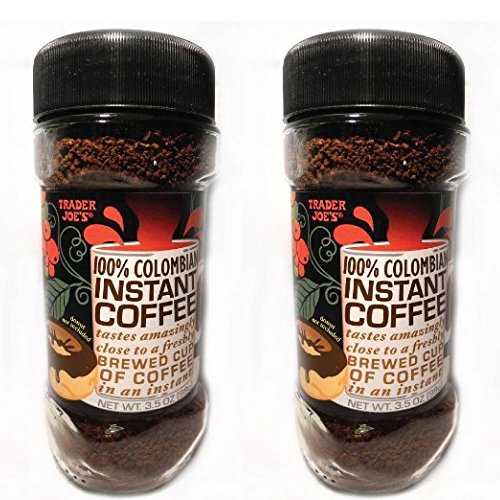 Trader Joe's 100% Colombian Instant Coffee 3.5oz (Pack of 2)