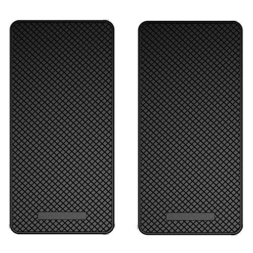 Ganvol 2 Pack Premium Anti-Slip Car Dash Sticky Pads 5.3 x 2.7 in, Cell Phone Dashboard Holder, Radar Detector Non-Slip Mat, Heat Resistant, Don't Stink, Leave no Residue