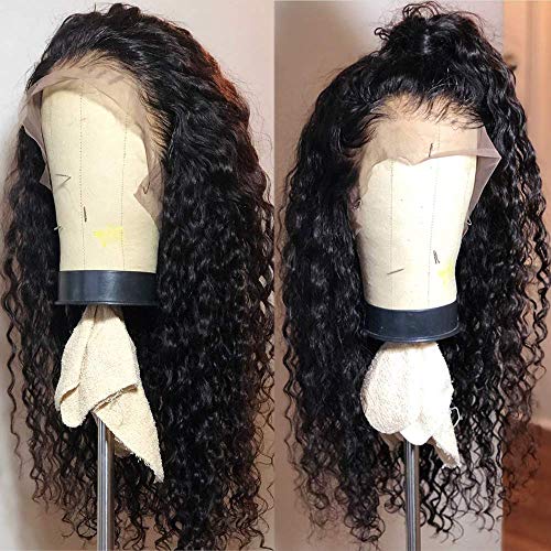 Fureya Long Loose Curly Glueless Lace Front Wigs for Women Heat Resistant Fiber Synthetic Hair with Baby Hair 24 inch …