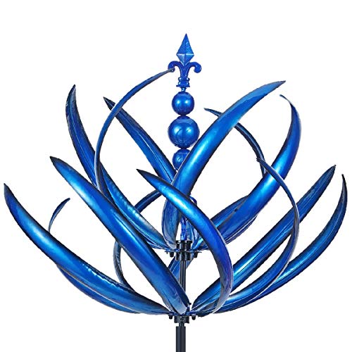 WinWindSpinner Garden Spinners Outdoor - 3D Kinetic Garden Wind Spinner - Decorative Lawn Ornament Wind Mill - Unique Outdoor Lawn and Garden Décor