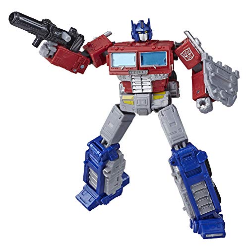 Transformers Toys Generations War for Cybertron: Earthrise Leader WFC-E11 Optimus Prime Action Figure - Kids Ages 8 and Up, 7-inch