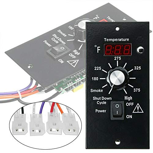 Yuhoo Digital Thermostat Controller Board - Pellet Grill Thermostat Control Board Accessories for All Traeger