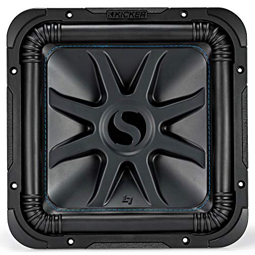 Kicker Solo-Baric L7S 1500W 12' 4 Ohm DVC Sealed or Ported Square Subwoofer