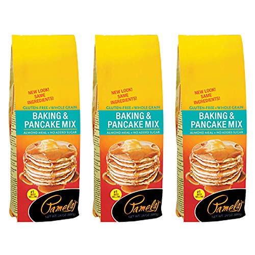 Pamela's Products Gluten and Wheat Free Baking and Pancake Mix - 24 oz- (Pack - 3)