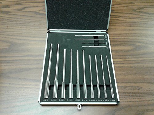 14pc/Set Chucking Reamers, Over & Under Sizes HSS