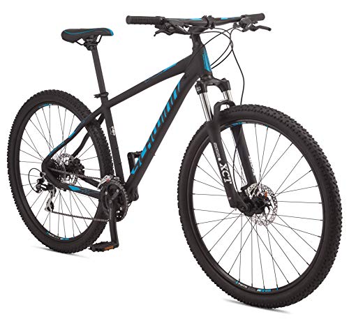 Schwinn Moab 3 Adult Mountain Bike, Mens Small Aluminum Frame, 24 Speeds, 29-Inch Wheels, Hydraulic Disc Brakes, Black