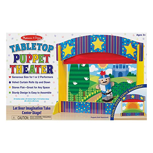 Melissa & Doug Tabletop Puppet Theater