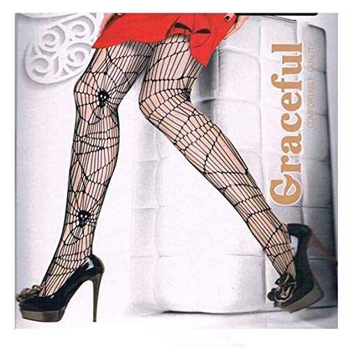 CHOP MALL Halloween Sexy Stockings Fishnet Tights Pantyhose Over Knee Hollow Net Socks Halloween Party Socks for Women Lady