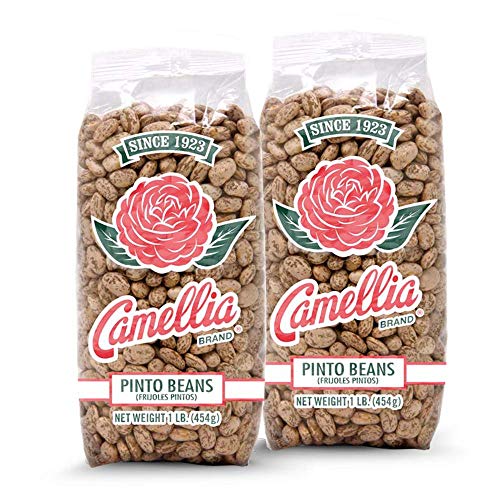 Camellia Brand Dry Pinto Beans, 1 Pound (Pack of 2)