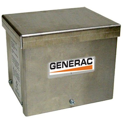 Generac 6343 30-Amp 125/250V Raintight Aluminum Power Inlet Box