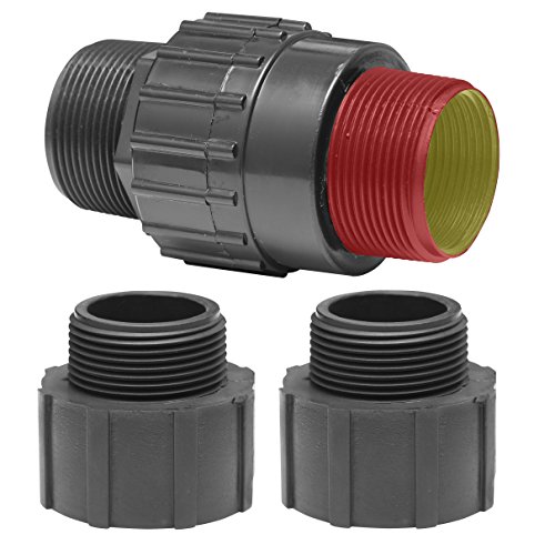 Superior Pump 99555 Universal Check Valve, Plastic, Fits all 1-1/4-Inch or 1-1/2-Inch MIP or FIP