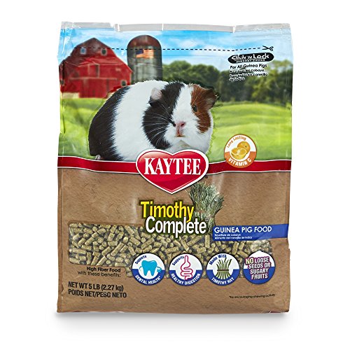 Kaytee Timothy Complete Guinea Pig Food 5 Pounds